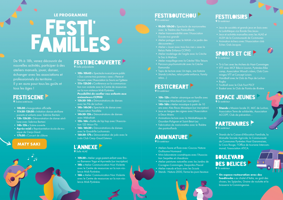 Samedi 21 mai - Journée Festi'Familles à Cierp-Gaud